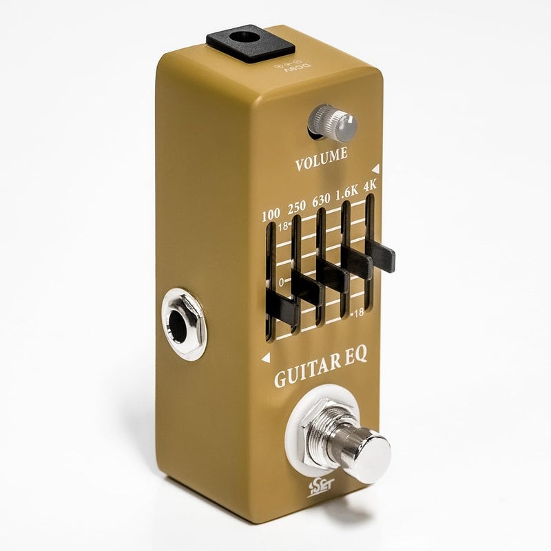 ISET Analog Equalizer Pedal EQ Pedal For Electric Guitar And Acoustic Guitar With True Bypass - Image 2